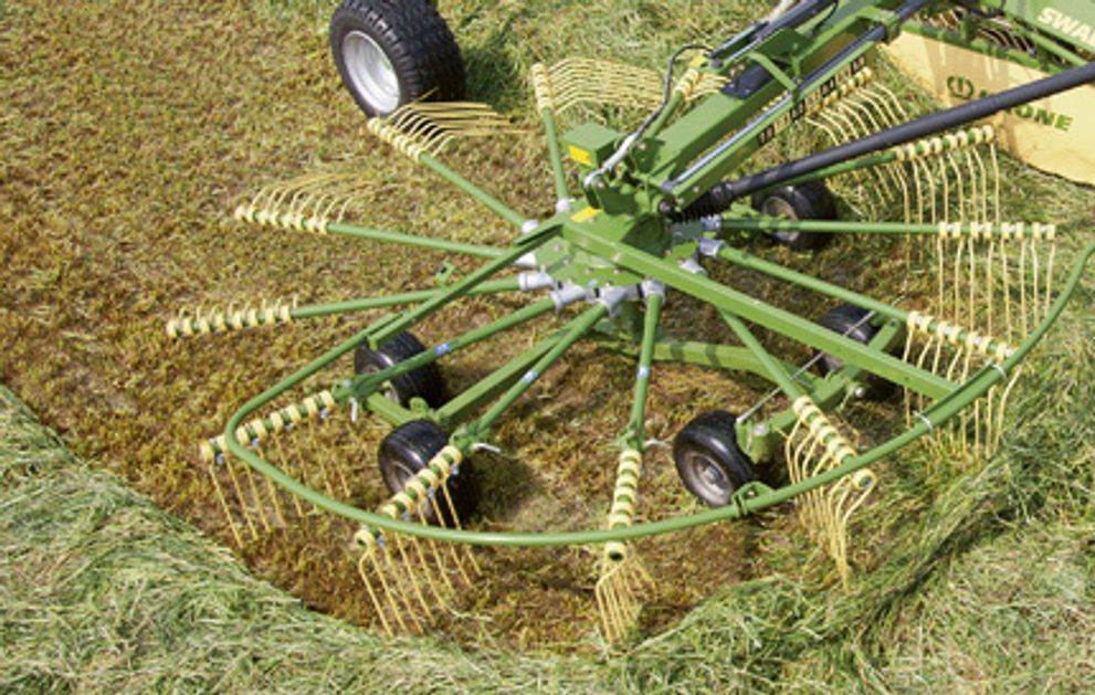 Elite Ag - Six-Rotor Rake