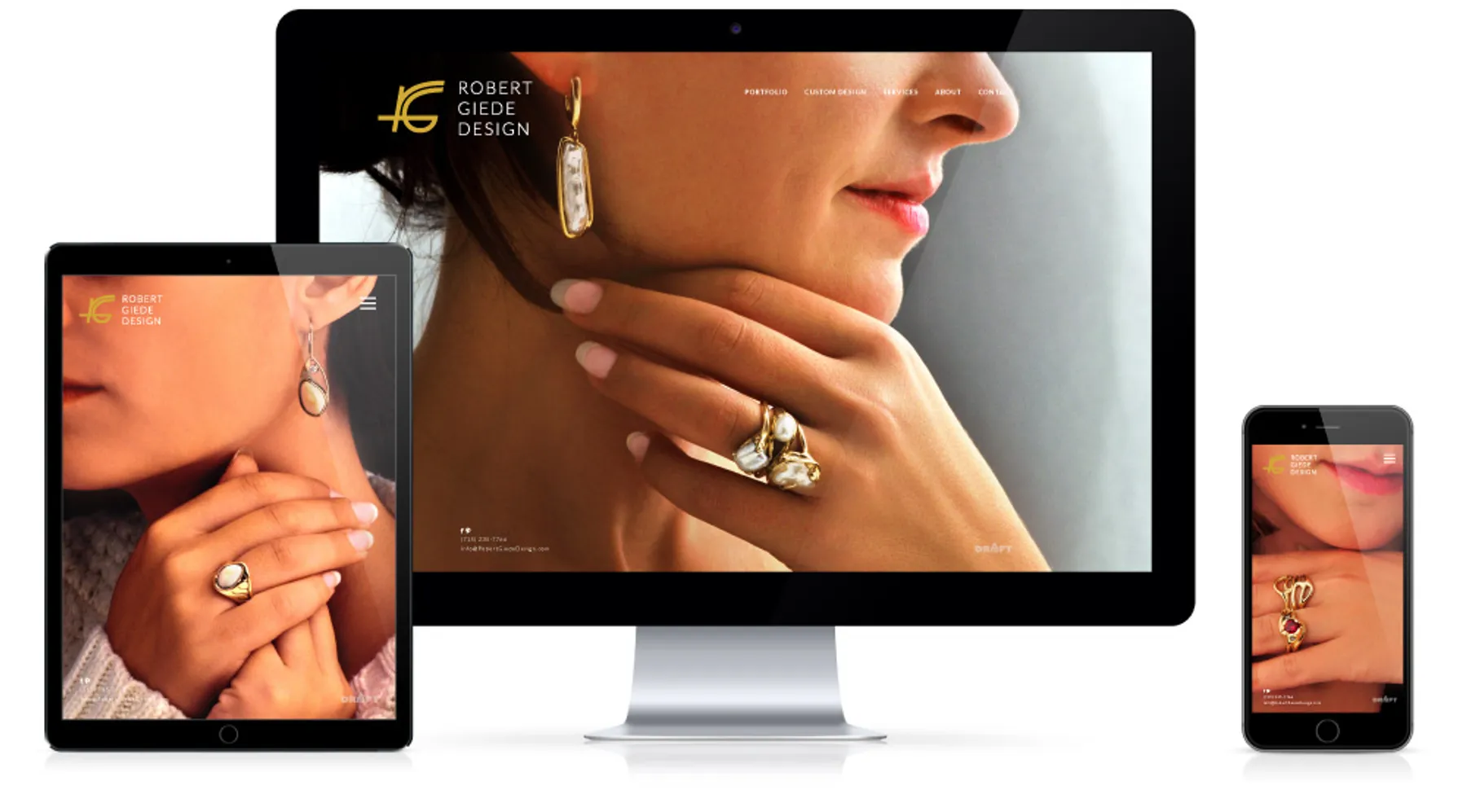 Robert Giede Design project work by Draft Design House