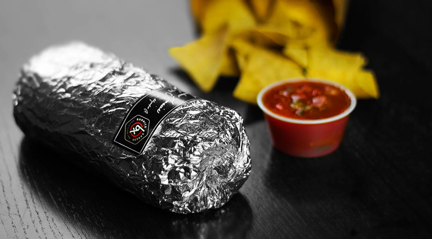 Burrito Xpress project work by Draft Design House