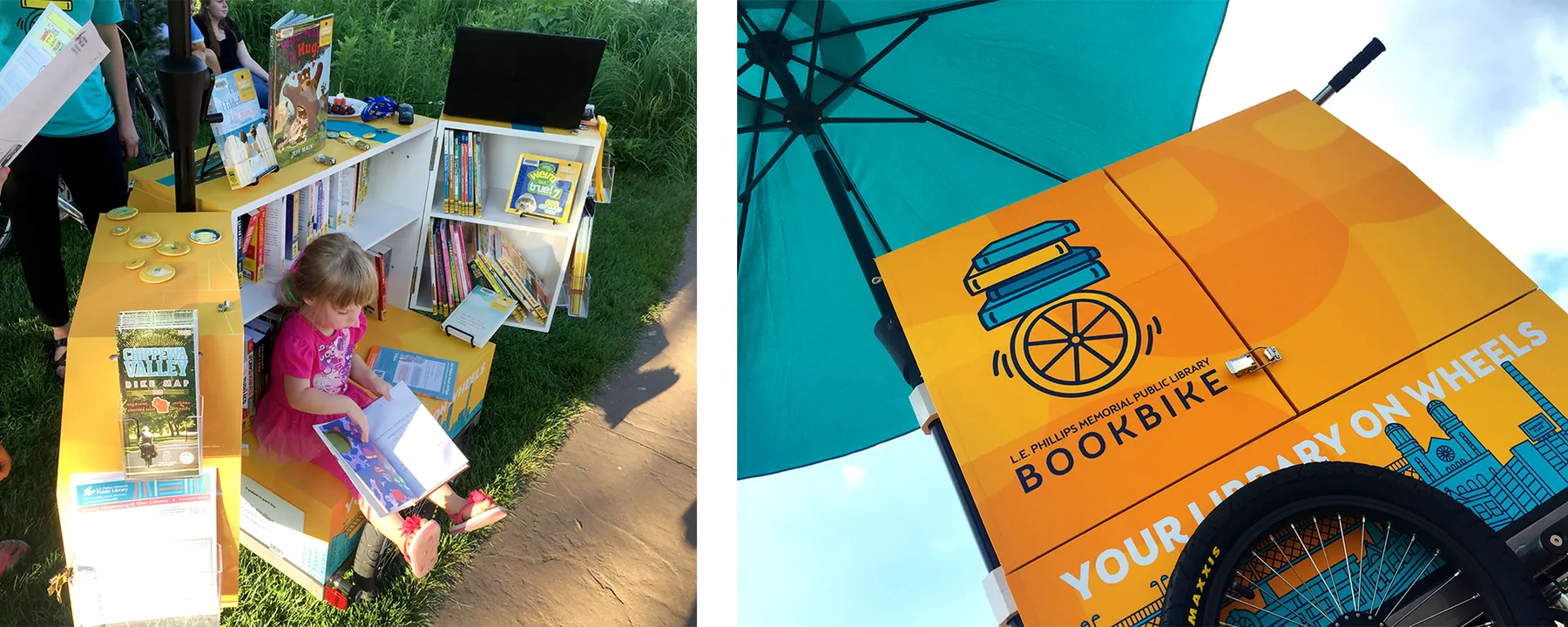 BookBike project work by Draft Design House
