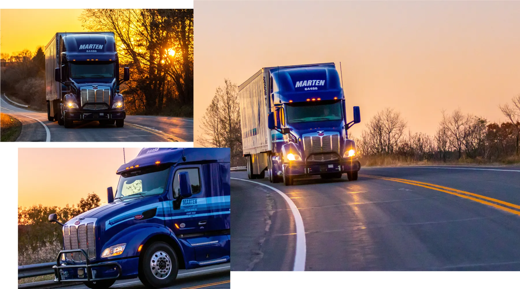 Marten Transport, LTD. project work by Draft Design House