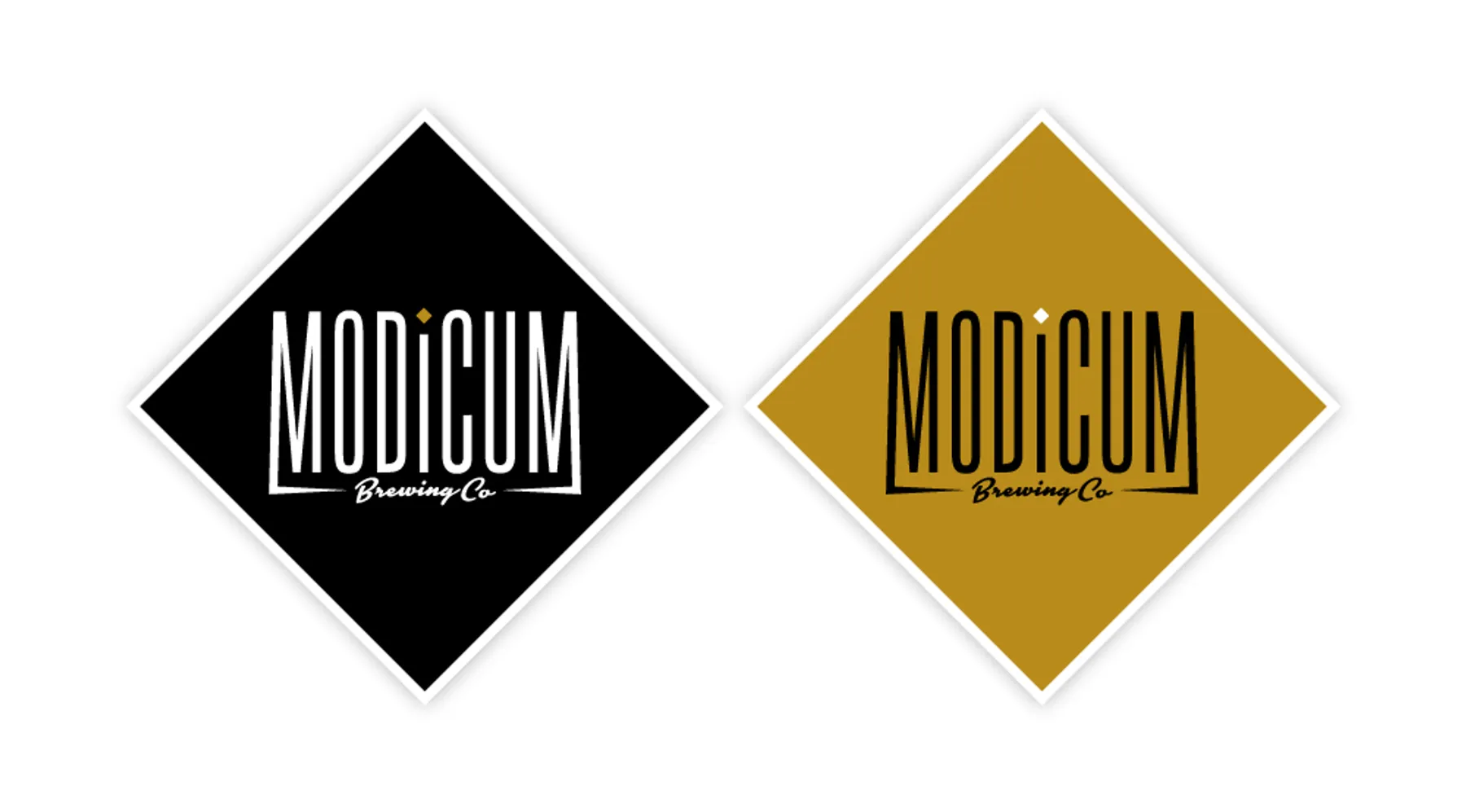 Modicum Brewing project work by Draft Design House