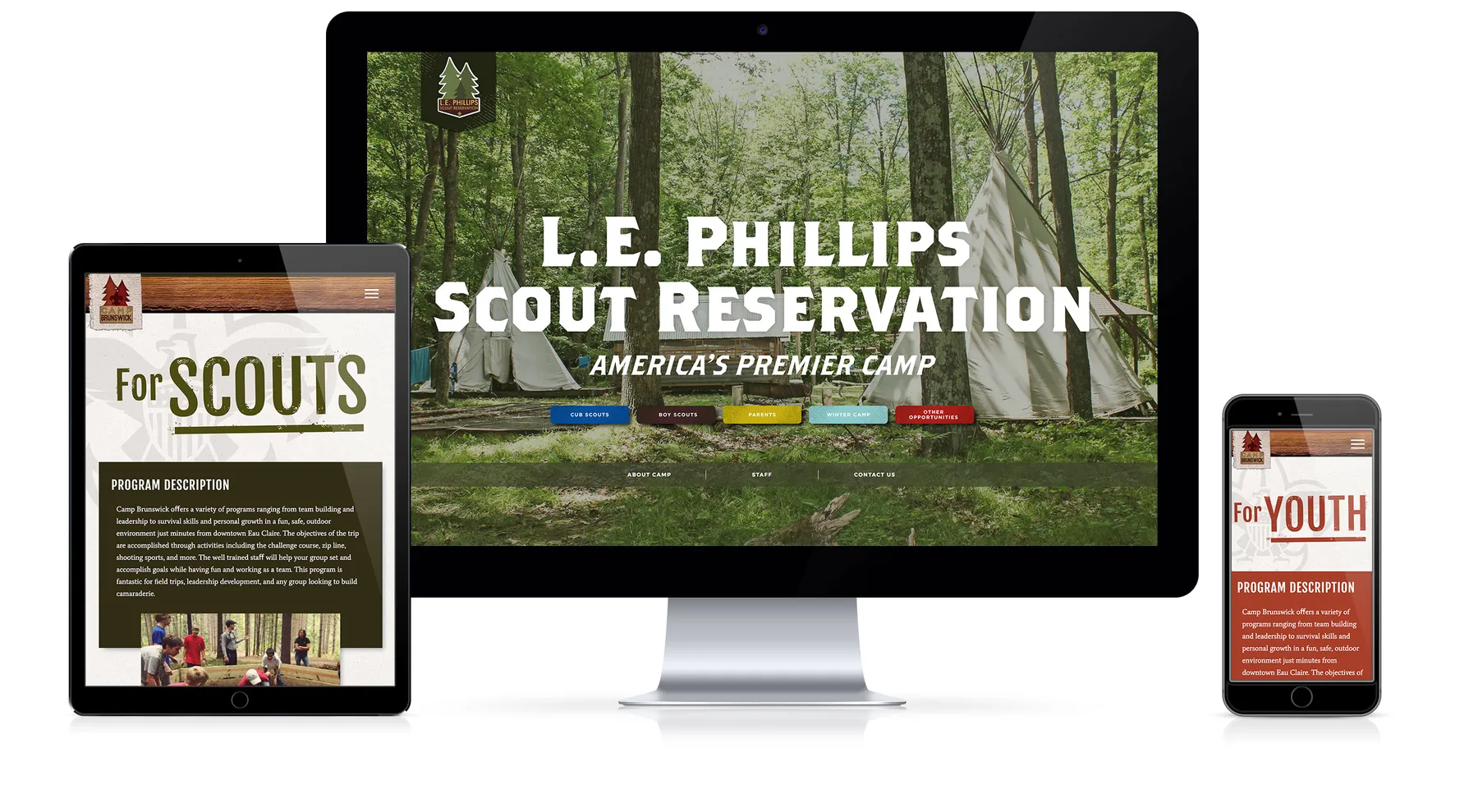 Camp Phillips project work by Draft Design House