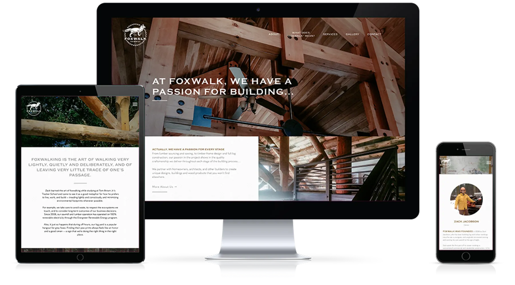 FoxWalk Sawmill project work by Draft Design House