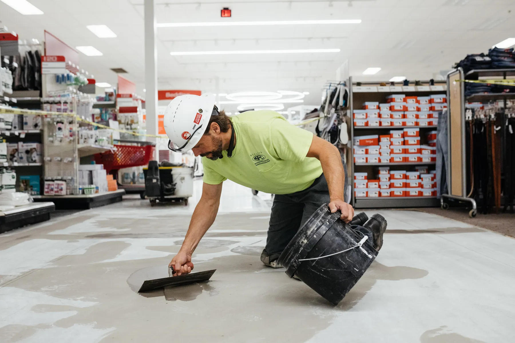 Schleis Floor Covering project work by Draft Design House