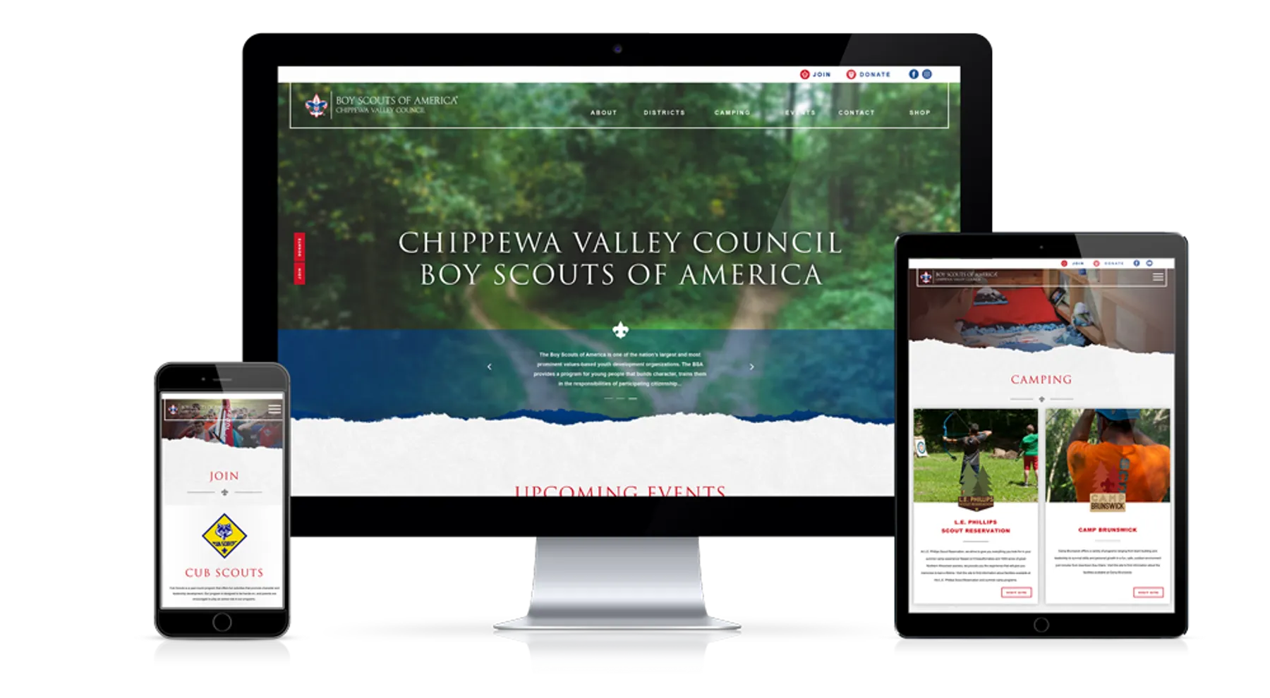 BSA - Chippewa Valley Council project work by Draft Design House