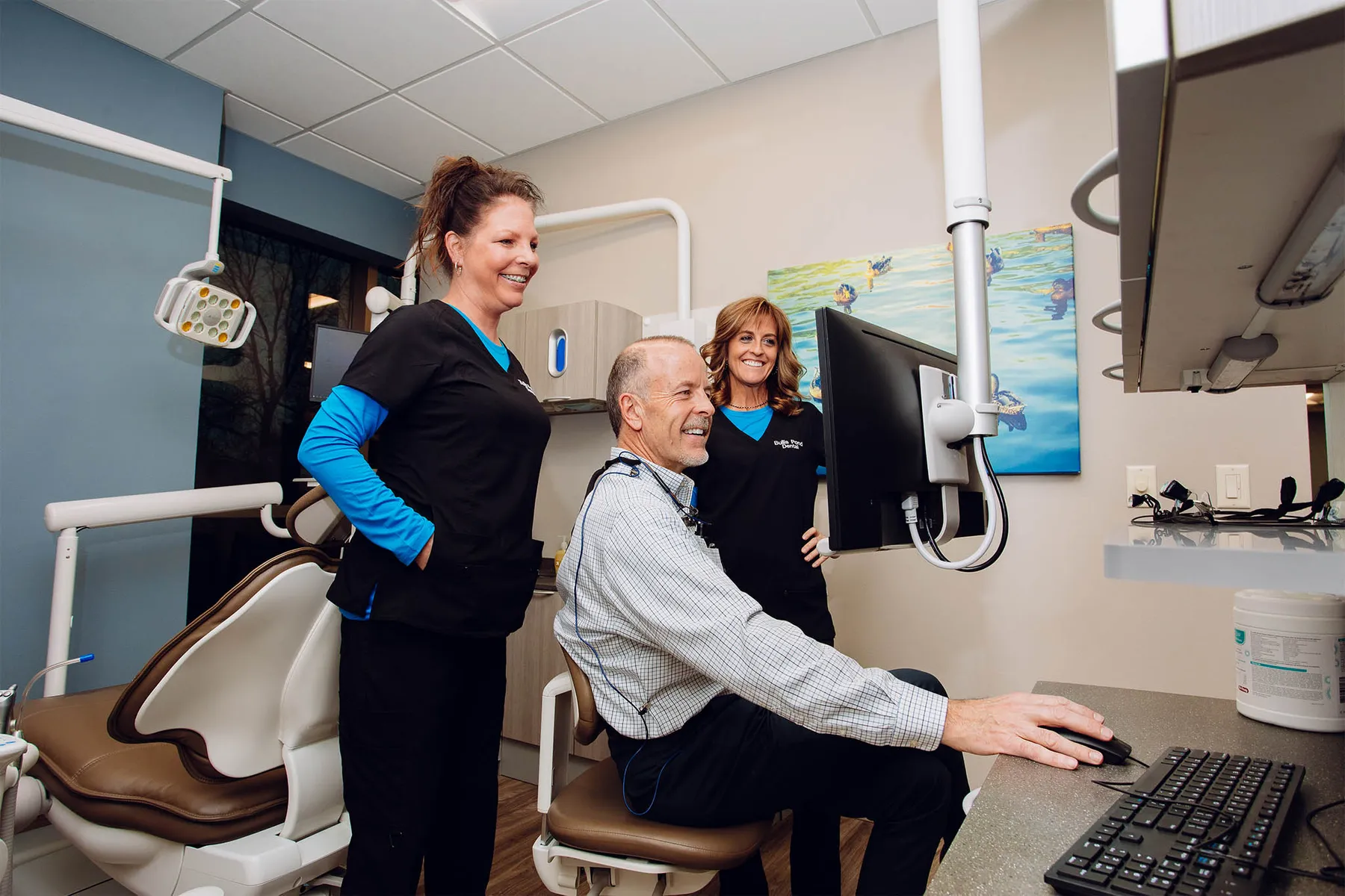Bullis Pond Dental project work by Draft Design House