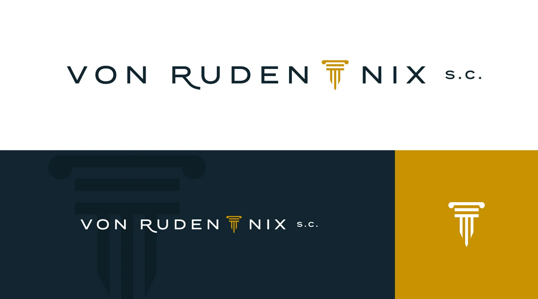 Von Ruden & Nix, S.C. project work by Draft Design House