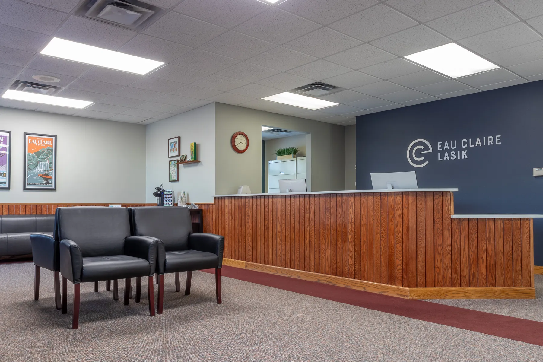 Eau Claire LASIK project work by Draft Design House